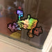 Chop Shop Studio Current Missions: Curiosity Holographic Style Sticker
