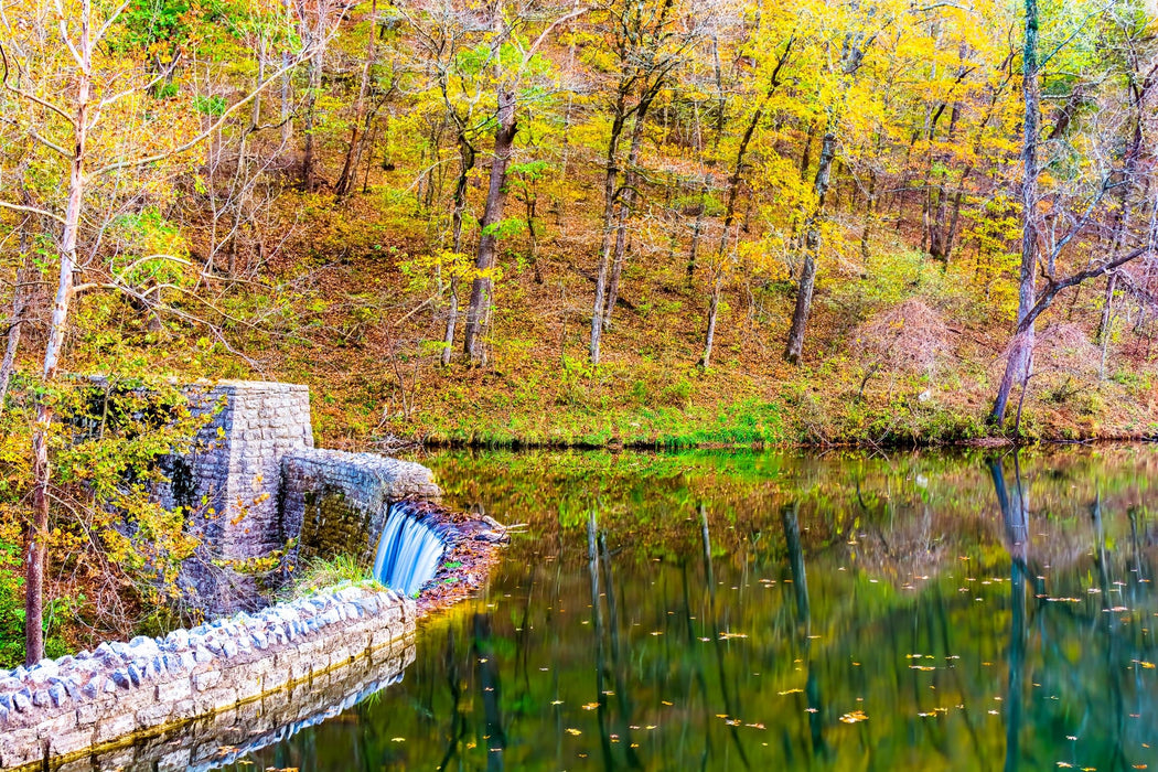 Wimberley Puzzle Company Fall at Mirror Lake | National Parks Puzzle | 250, 500, 1000 Pieces