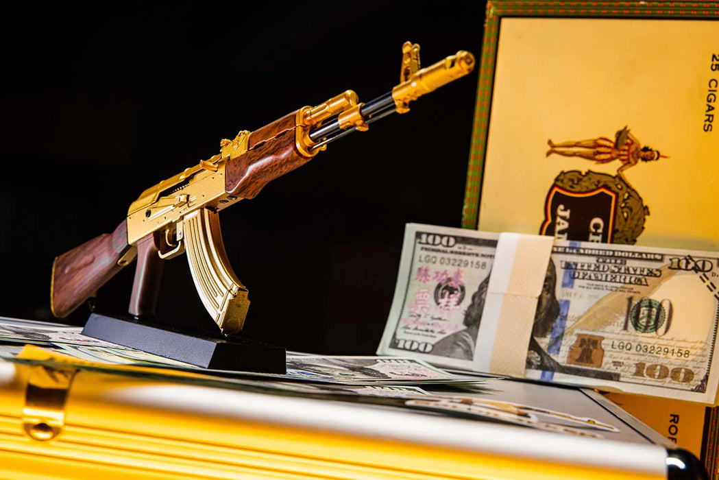 Goat Guns 1:3 Scale AK47 Model - Gold