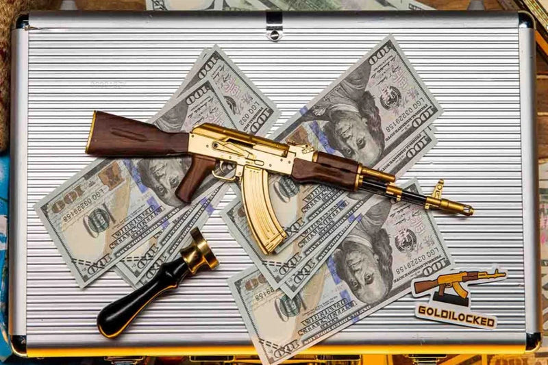 Goat Guns 1:3 Scale AK47 Model - Gold