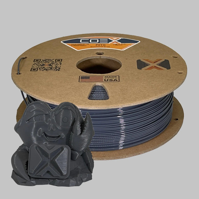 COEX 3D Gunmetal Gray PETG 3D Filament