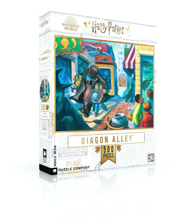 New York Puzzle Company Diagon Alley, 500 Piece Jigsaw Puzzle