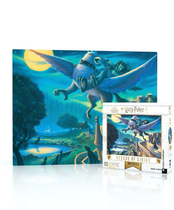 New York Puzzle Company Rescue of Sirius Mini, 100 Piece Jigsaw Puzzle