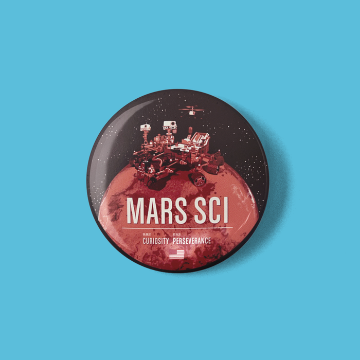 Chop Shop Studio Mars Science Mission Buttons