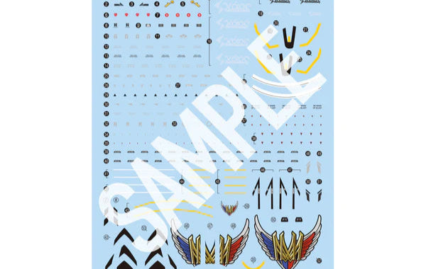 Bandai 2704825 HG Macross YF-29 Durandal Valkyrie (Maximilian Use) Waterslide Decal Sheet