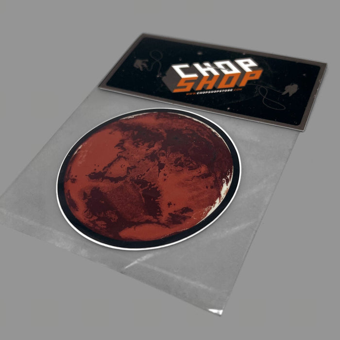 Chop Shop Studio Mars Sticker
