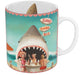 New York Puzzle Company Shark Bar Mug