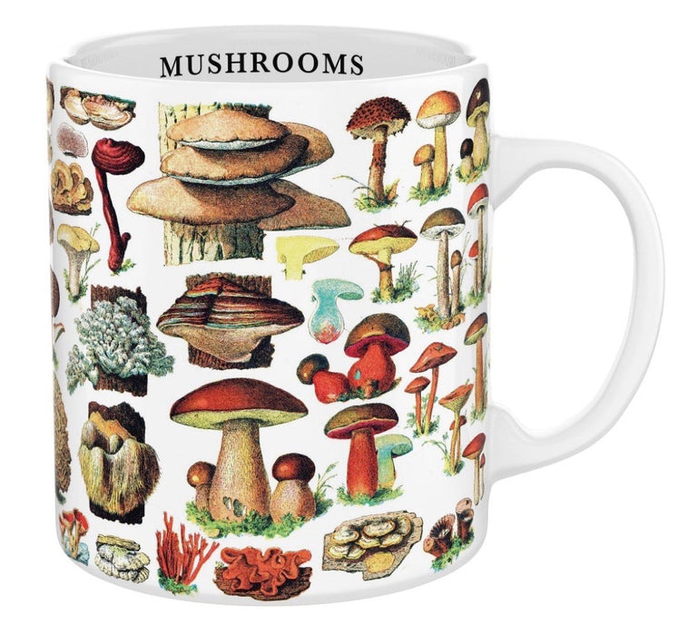 New York Puzzle Company Mushrooms Mug