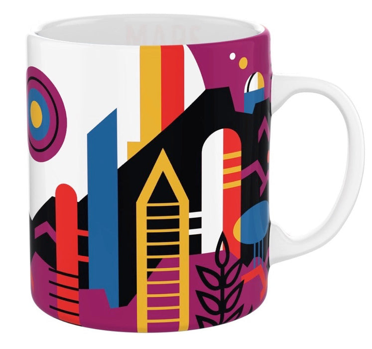 New York Puzzle Company Visit Mars Mug