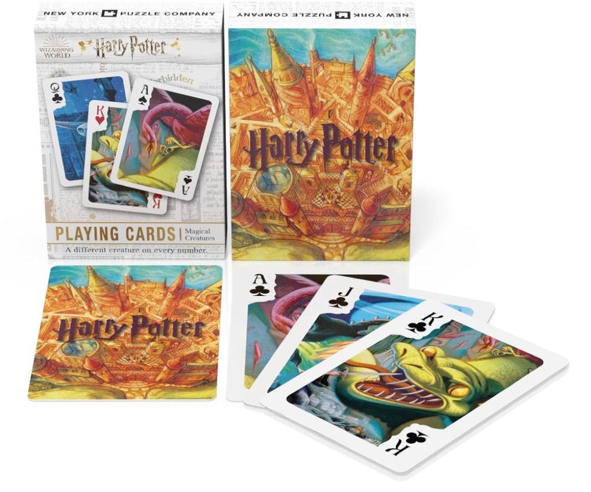New York Puzzle Company Harry Potter Beasts Playing Cards