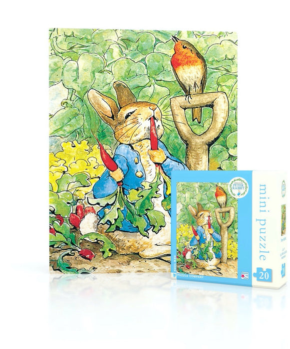 New York Puzzle Company Peter Rabbit Mini, 20 Piece Jigsaw Puzzle