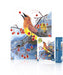 New York Puzzle Company Cedar Waxwing Mini, 100 Piece Jigsaw Puzzle