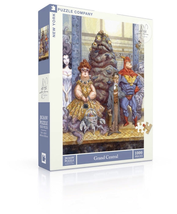 New York Puzzle Company Grand Central, 1000 Piece Jigsaw Puzzle