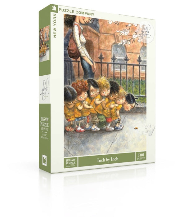 New York Puzzle Company Inch by Inch, 500 Piece Jigsaw Puzzle