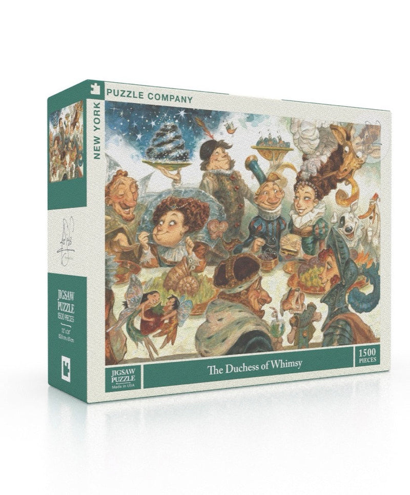 New York Puzzle Company Duchess of Whimsy, 1500 Piece Jigsaw Puzzle