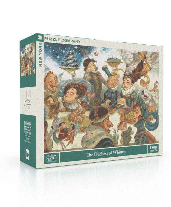 New York Puzzle Company Duchess of Whimsy, 1500 Piece Jigsaw Puzzle