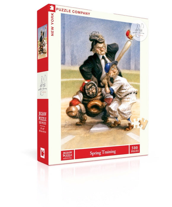New York Puzzle Company Spring Training, 500 Piece Jigsaw Puzzle