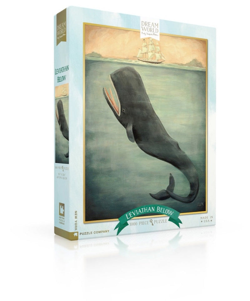 New York Puzzle Company Leviathan Below, 500 Piece Jigsaw Puzzle