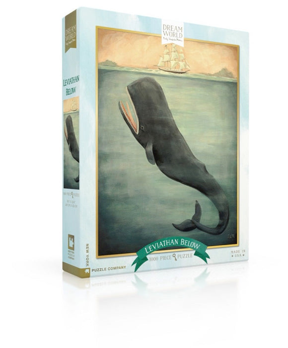 New York Puzzle Company Leviathan Below, 500 Piece Jigsaw Puzzle