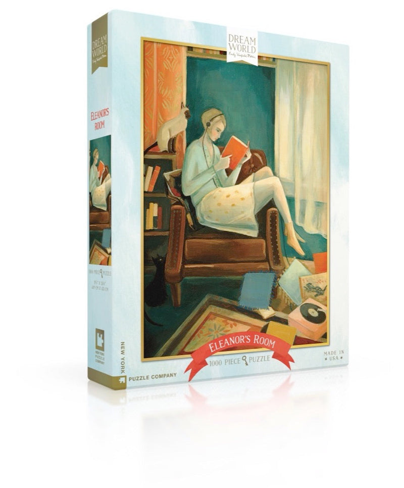 New York Puzzle Company Eleanor's Room, 1000 Piece Jigsaw Puzzle