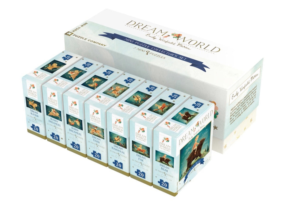 New York Puzzle Company Dream World Mini Puzzle Collector's Set