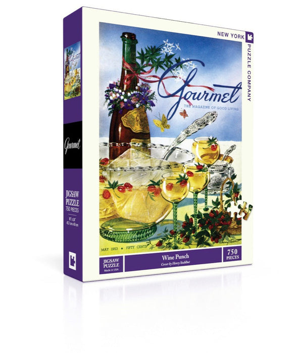 New York Puzzle Company Wine Punch, 750 Piece Jigsaw Puzzle
