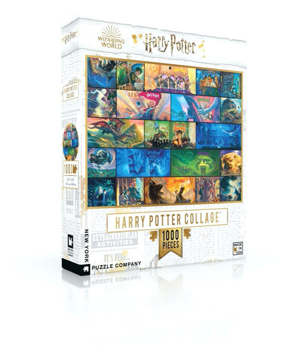 New York Puzzle Company Harry Potter Collage, 1000 Piece Jigsaw Puzzle