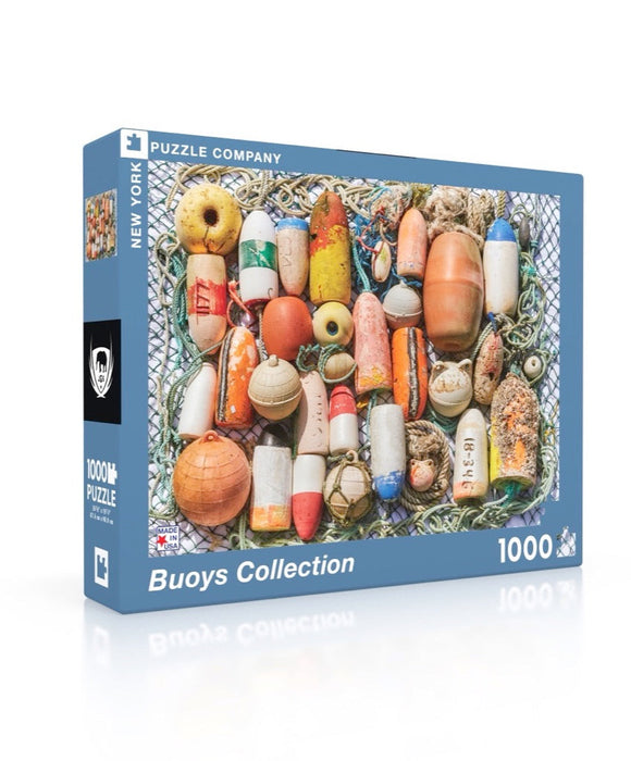 New York Puzzle Company Buoys Collection, 1000 Piece Jigsaw Puzzle