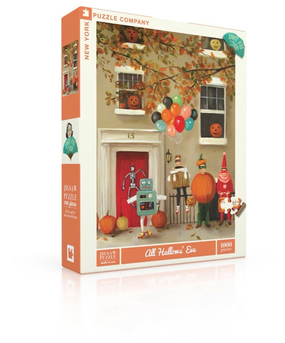 New York Puzzle Company All Hallows' Eve, 1000 Piece Jigsaw Puzzle