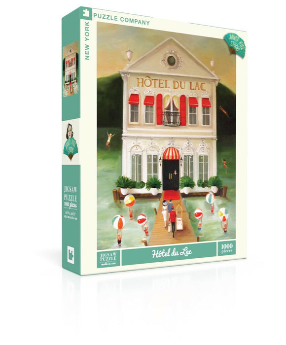 New York Puzzle Company Hôtel Du Lac, 1000 Piece Jigsaw Puzzle
