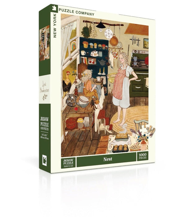 New York Puzzle Company Nest, 1000 Piece Jigsaw Puzzle