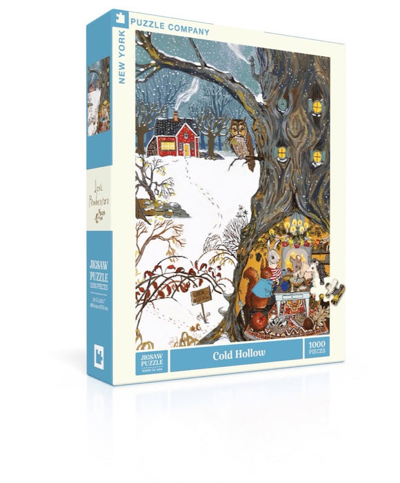 New York Puzzle Company Cold Hollow, 1000 Piece Jigsaw Puzzle