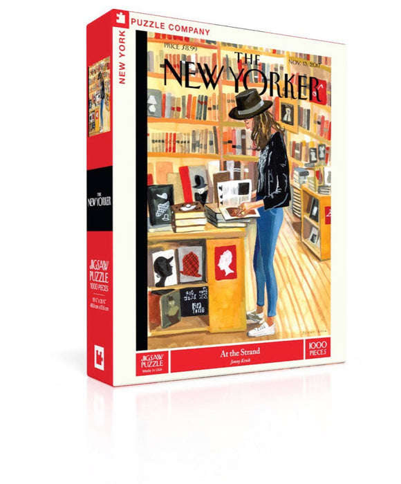 New York Puzzle Company At the Strand, 1000 Piece Jigsaw Puzzle