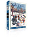 New York Puzzle Company Sledding in the Park, 500 Piece Jigsaw Puzzle