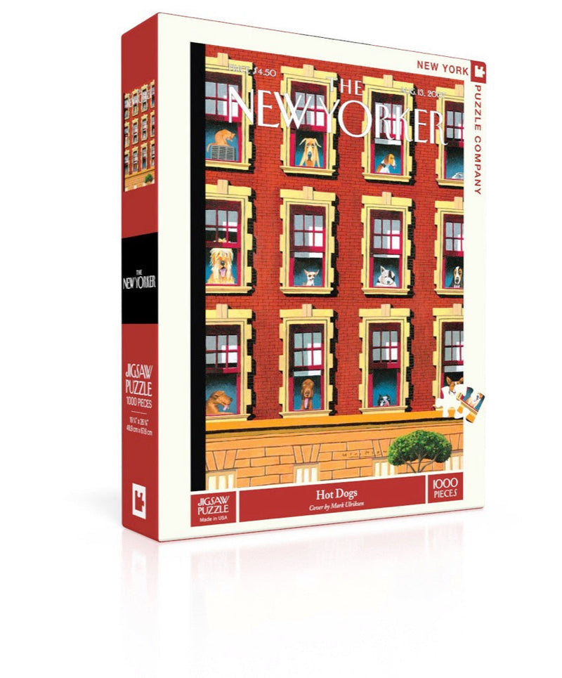 New York Puzzle Company Hot Dogs, 1000 Piece Jigsaw Puzzle