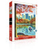 New York Puzzle Company Central Park Row, 500 Piece Jigsaw Puzzle