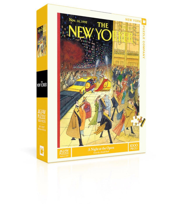 New York Puzzle Company A Night at the Opera, 1000 Piece Jigsaw Puzzle