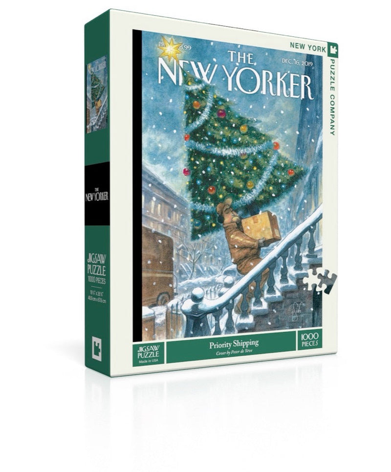 New York Puzzle Company Priority Shipping, 1000 Piece Jigsaw Puzzle