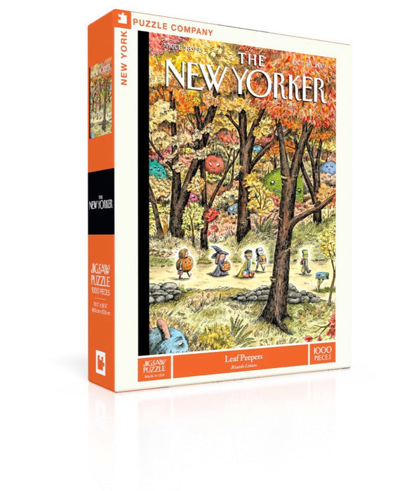 New York Puzzle Company Leaf Peepers, 1000 Piece Jigsaw Puzzle