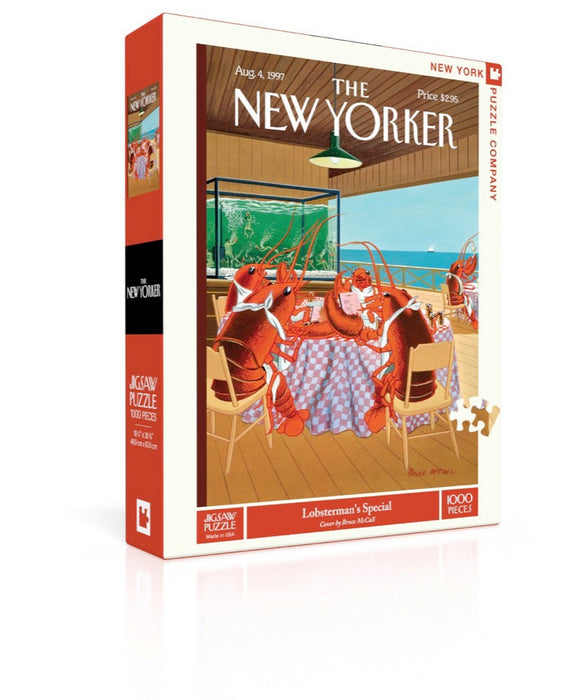New York Puzzle Company Lobsterman's Special, 1000 Piece Jigsaw Puzzle