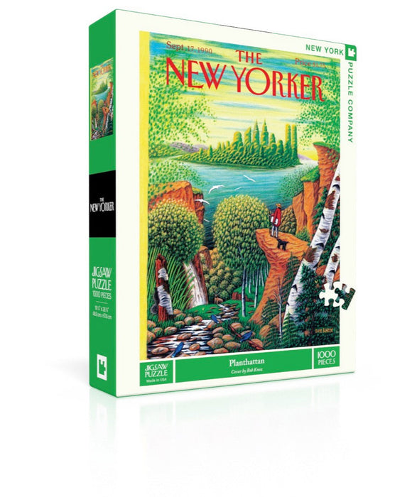 New York Puzzle Company Planthattan, 1000 Piece Jigsaw Puzzle