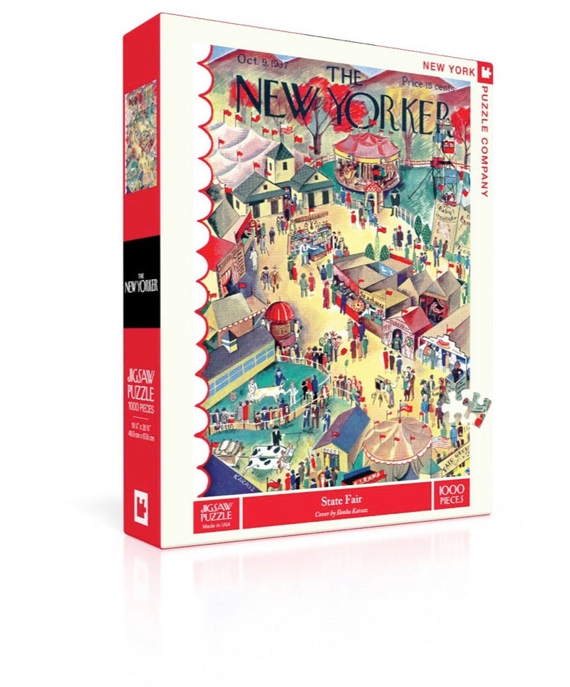 New York Puzzle Company State Fair, 1000 Piece Jigsaw Puzzle