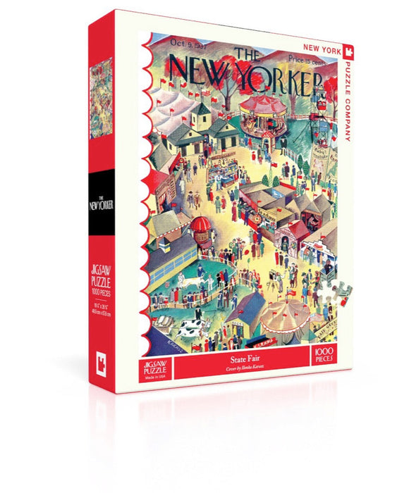 New York Puzzle Company State Fair, 1000 Piece Jigsaw Puzzle