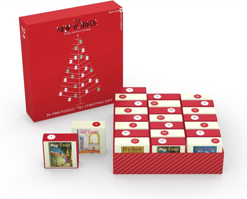 New York Puzzle Company New Yorker Advent Calendar