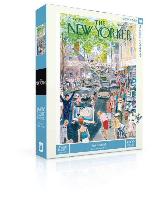 New York Puzzle Company Art Festival, 1000 Piece Jigsaw Puzzle
