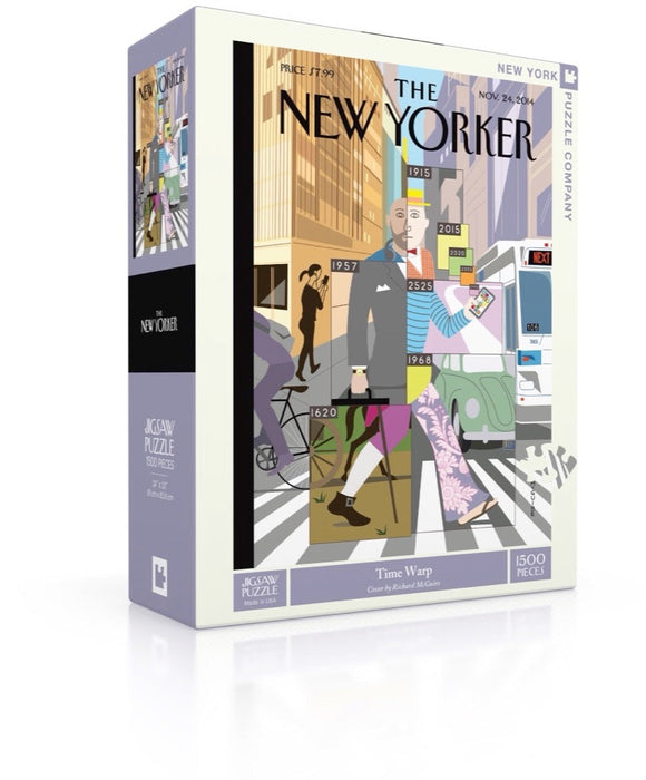 New York Puzzle Company Time Warp, 1500 Piece Jigsaw Puzzle