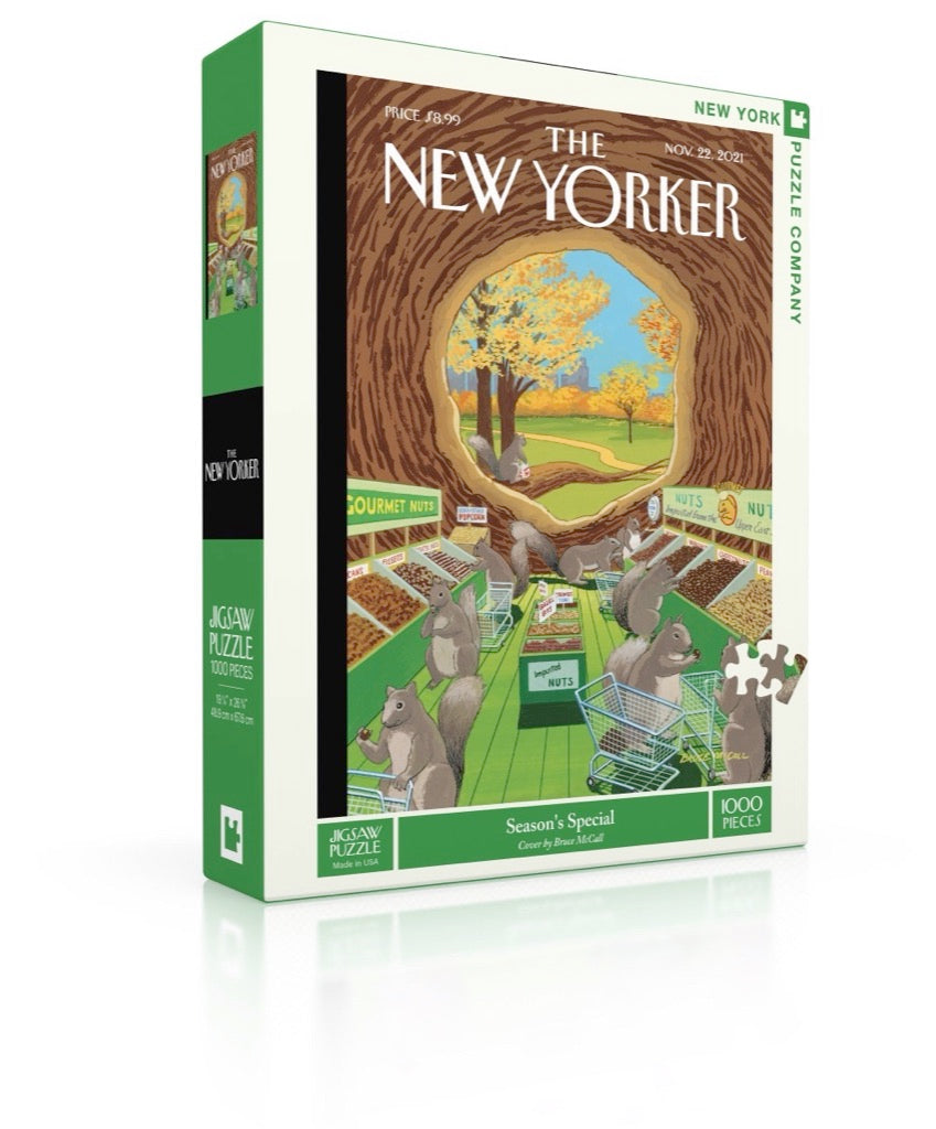 New York Puzzle Company Season's Special, 1000 Piece Jigsaw Puzzle ...