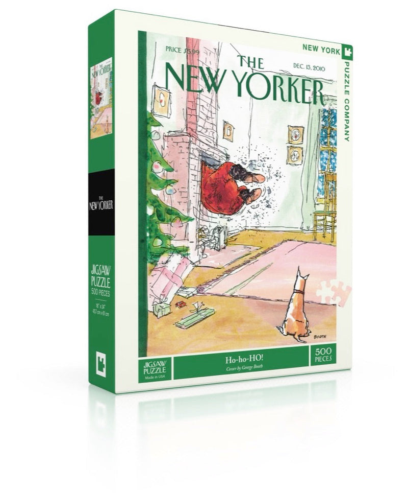 New York Puzzle Company Ho-ho-HO, 500 Piece Jigsaw Puzzle