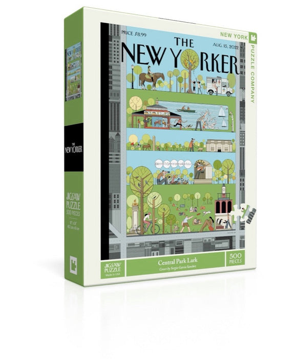 New York Puzzle Company Central Park Lark, 500 Piece Jigsaw Puzzle