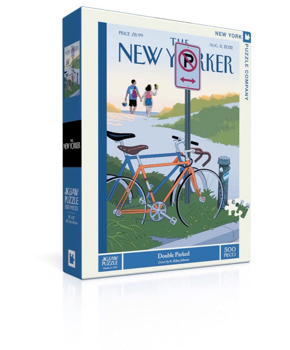 New York Puzzle Company Double Parked, 500 Piece Jigsaw Puzzle